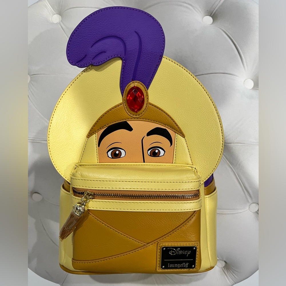 Loungefly Exclusive Aladdin Prince Ali Backpack  Cosplay Limited Ed NEW